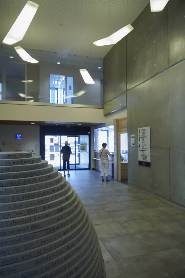 hall de l'hôpital de Crozon